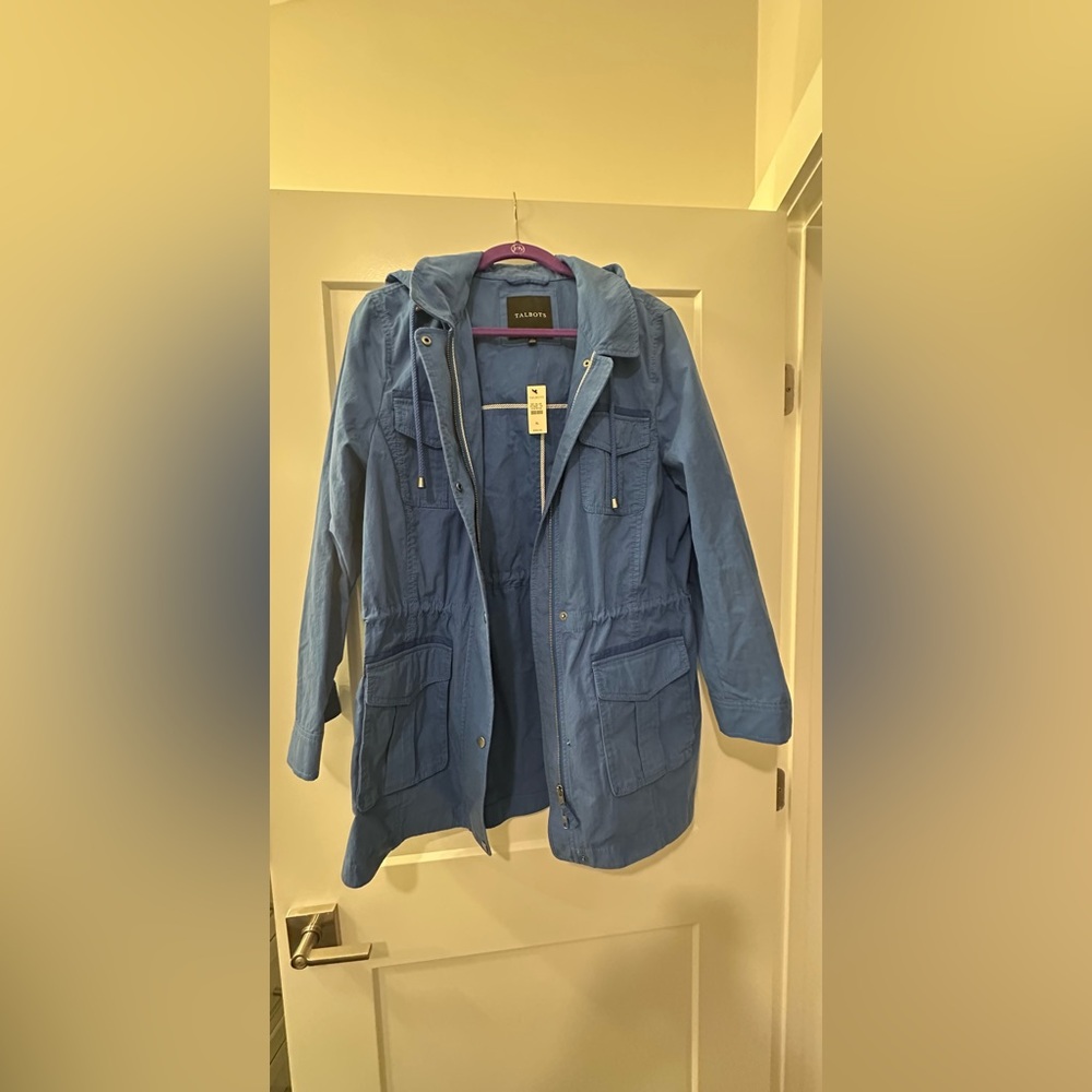 Talbots Women's Blue Jacket NWT size XL - Picture 3 of 5